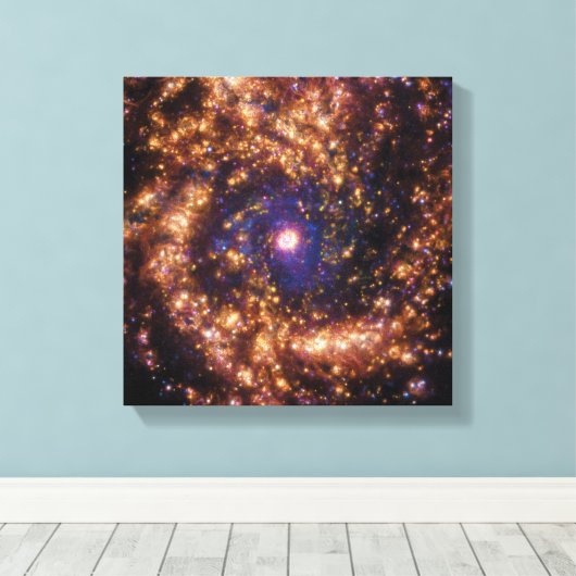 ESO Spiral Sternexplosion Galaxy Messier 61 Leinwanddruck (Insitu (Holzboden))