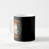 Esoky Vibes Maestra Halloween Spanish Mexican Boho Kaffeetasse (Vorderseite Links)