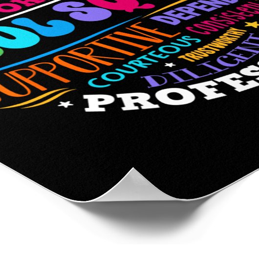 Esol Squad Teachers And Students Team Back To Scho Poster (Ecke)