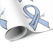Esophageal Krebs-Bewusstseins-Band Geschenkpapier (Rolleneckpunkt)