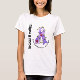 Esophageal Krebs-Blumen-Band 3 T-Shirt