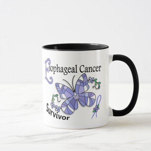 Esophageal Krebs des Überlebend-6 Tasse (Rechts)