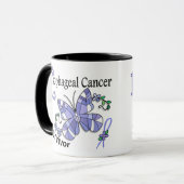 Esophageal Krebs des Überlebend-6 Tasse (Vorderseite Links)