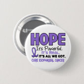 Esophageal Krebs HOFFNUNG 1 Button (Vorne & Hinten)