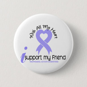 Esophageal Krebs stütze ich meinen Freund Button