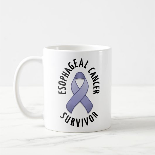 Esophageal Krebs-Überlebend-Tasse Kaffeetasse (Links)