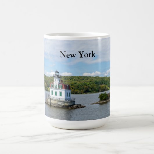 Esopus Lighthouse in NY Kaffeetasse (Mittel)