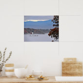 Esopus Meadows Leuchtturm im Nebel Poster (Küche)