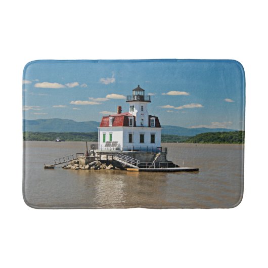 Esopus Meadows Lighthouse, New York Bath Mat Badematte (Vorderseite)