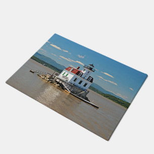 Esopus Meadows Lighthouse, New York Door Mat Fußmatte