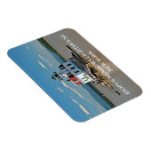 Esopus Meadows Lighthouse, New York Foto Magnet (Rechte Seite)