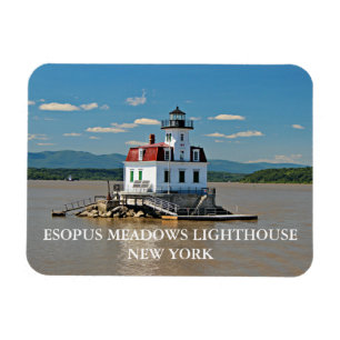 Esopus Meadows Lighthouse, New York Foto Magnet