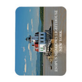 Esopus Meadows Lighthouse, New York Foto Magnet (Vertikal)