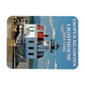 Esopus Meadows Lighthouse, New York Foto Magnet (Horizontal)