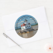 Esopus Meadows Lighthouse, New York Round Stickers (Umschlag)