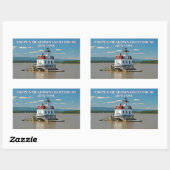 Esopus Meadows Lighthouse, New York Stickers (Blatt)