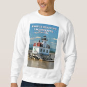 Esopus Meadows Lighthouse, New York Sweatshirt (Vorderseite)