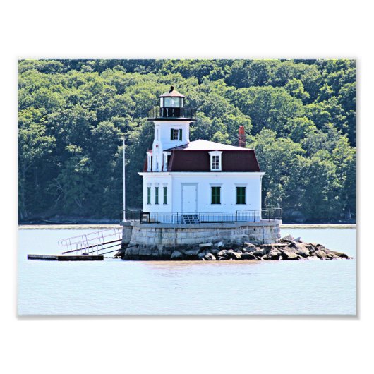 Esopus Meadows Lighthouse, New Yorker Foto (Vorne)
