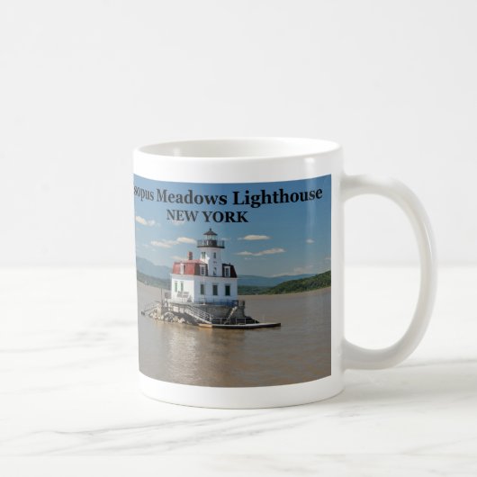Esopus Meadows Lighthouse, New Yorker Tasse (Rechts)