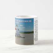 Esopus Meadows Lighthouse, New Yorker Tasse (Mittel)