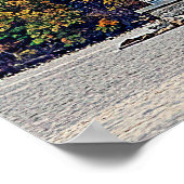 Esopus Meadows Lighthouse Poster (Ecke)