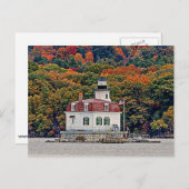 Esopus Meadows Lighthouse Postkarte (Vorne/Hinten)