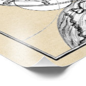 Esoteric Alphabet von Jakob Böhme Fotodruck (Ecke)