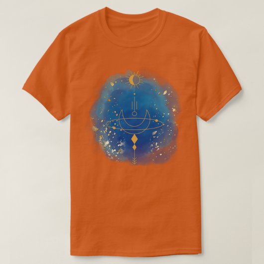 Esoteric Blue Moon T-Shirt (Design vorne)