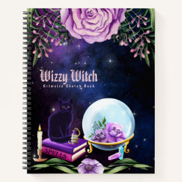 Esoteric Crystal Witchcraft Book Gothic Grimoire Notizblock