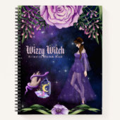 Esoteric Crystal Witchcraft Book Gothic Grimoire Notizblock (Vorderseite)