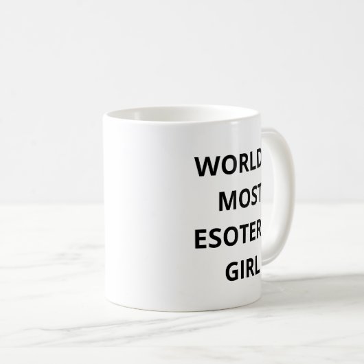Esoteric Girl Kaffeetasse (VorderseiteRechts)
