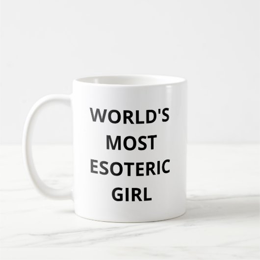 Esoteric Girl Kaffeetasse (Links)