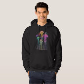 Esoteric Jellyfish Crystals Cute Illustration  1 Hoodie (Vorne ganz)