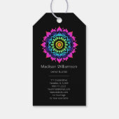 Esoteric Mandala Holistic Metaphysische Vielen Dan Geschenkanhänger (Rückseite)