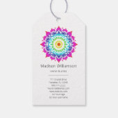 Esoteric Mandala Holistic Metaphysische Vielen Dan Geschenkanhänger (Rückseite)