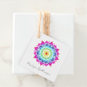 Esoteric Mandala Holistic Metaphysische Wellness-C Geschenkanhänger (Beispiel)