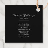 Esoteric Mandala Holistic Metaphysische Wellness-C Geschenkanhänger (Rückseite)