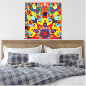 Esoteric Scream Leinwanddruck (Insitu (Schlafzimmer))