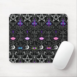 Esoteric symbols mousepad