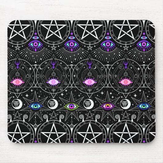 Esoteric symbols mousepad (Vorne)