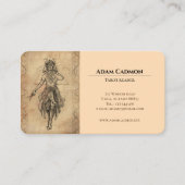 Esoteric-Visitenkarte für Tarot-Leser Visitenkarte (Vorderseite)