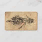 Esoteric-Visitenkarte für Tarot-Leser Visitenkarte (Rückseite)