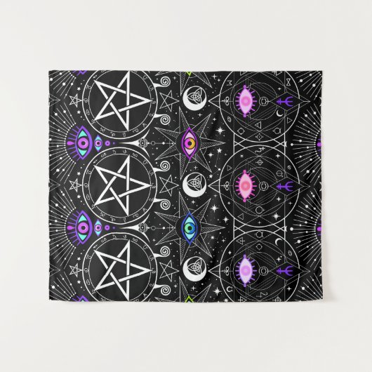 Esoteric Wandteppich (Vorderseite (Horizontal))