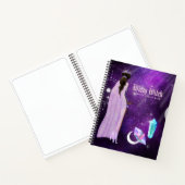 Esoteric Witchcraft Sketchbook Grimoire Lila Notizblock (Innenseite)