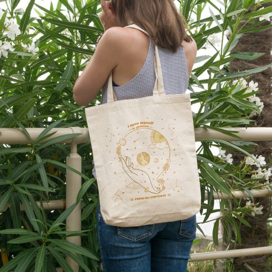 Esoterik und Erde Tragetasche