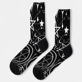 Esoterisch Socken (Linkes Detail)