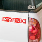 Esoterische Briefmarke Autoaufkleber (Auf Lkw)