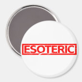 Esoterische Briefmarke Magnet (Vorderseite/Rückseite)