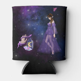 Esoterische Hexenkraft Magick Lila Geschenk für He Dosenkühler