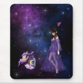 Esoterische Hexenkraft Magick Lila Geschenk für He Mousepad (Vorne)